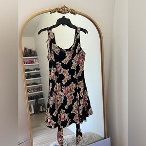 Vintage Betsey Johnson floral minidress